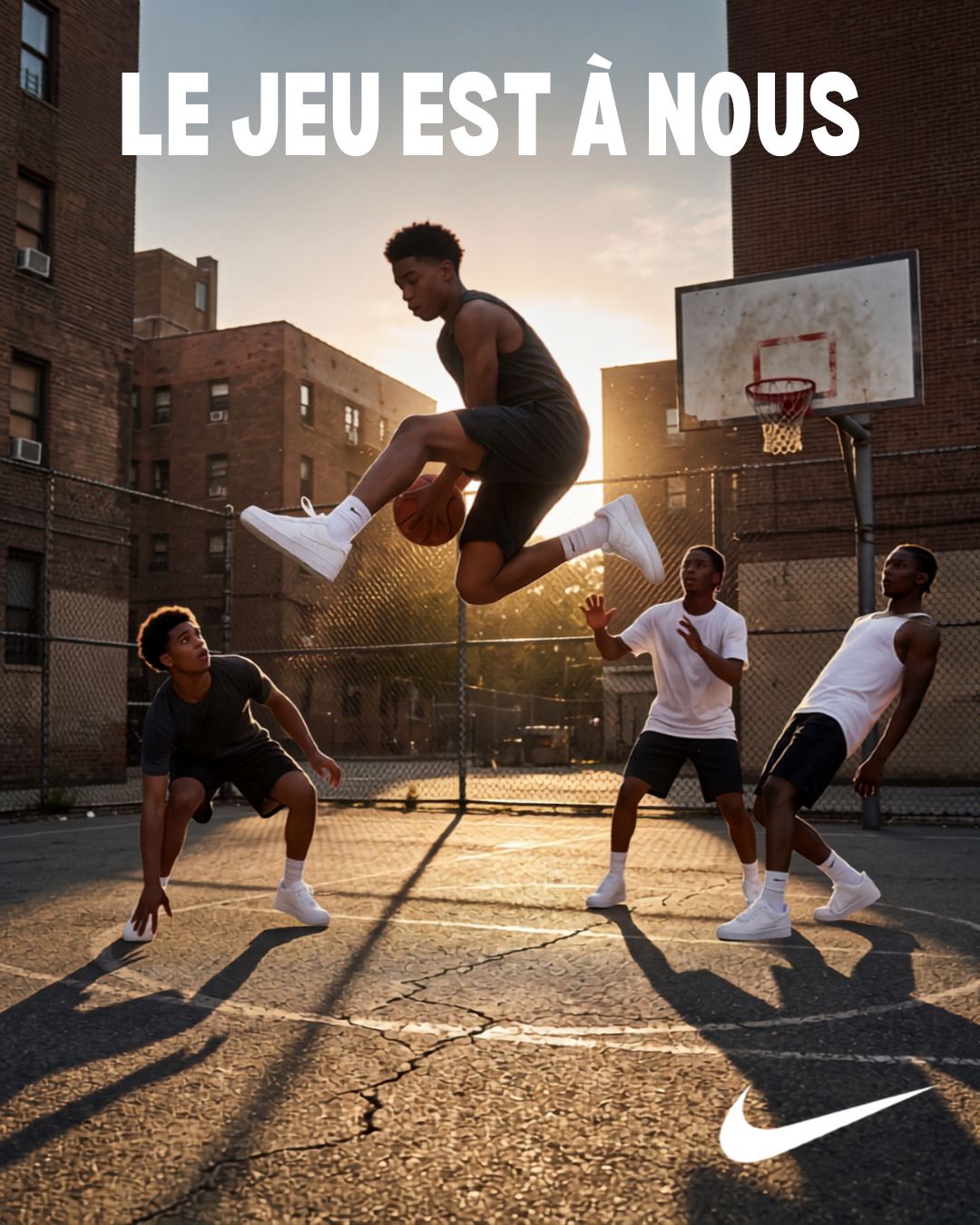 Campagne marketing Air Force One par Kévin Vigreux, visuels générés par IA